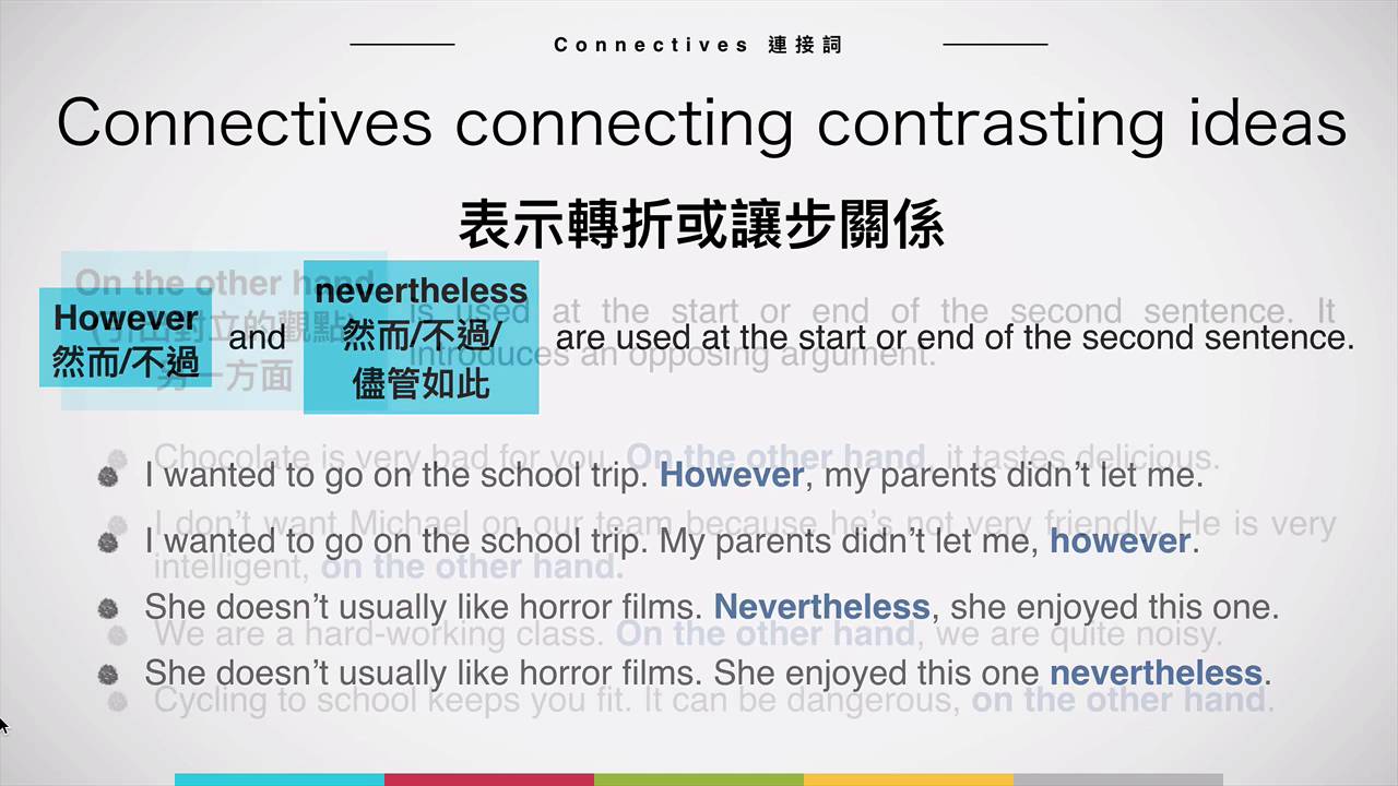 connectives用法全攻略,一篇搞懂英文連接詞所有用法!