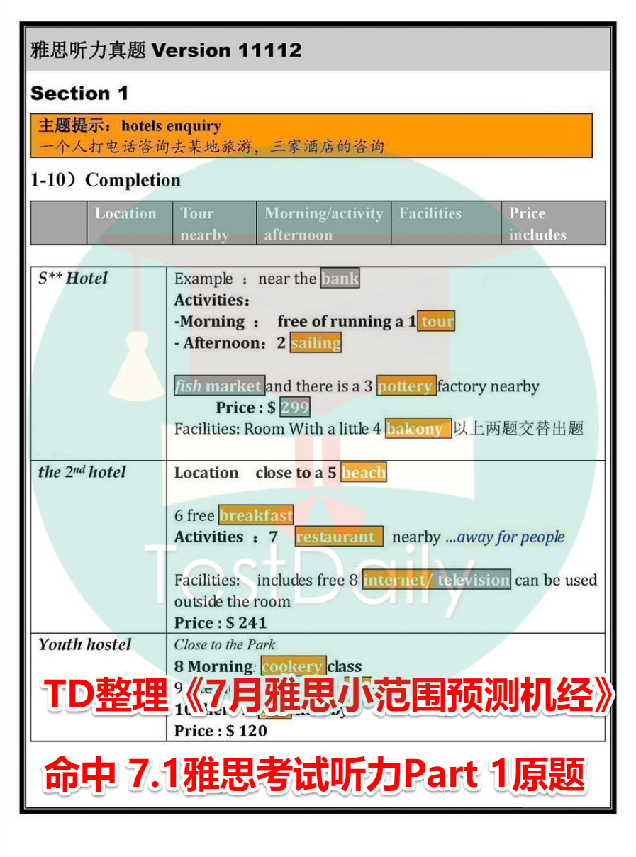 2024免費雅思考古題整理:高效備考攻略